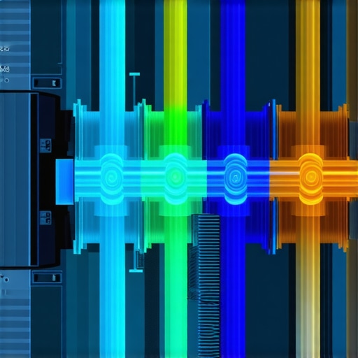 Illustration of airflow patterns in a custom PC case with CFD simulation