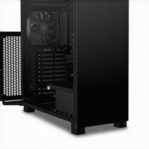 Futuristic computer cooling system with optimized airflow and thermal interfaces