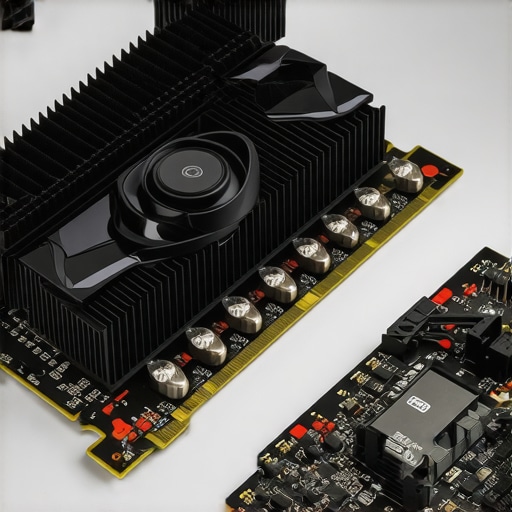 Detailed view of CPU cooling system showcasing thermal paste and high-performance heatsink.