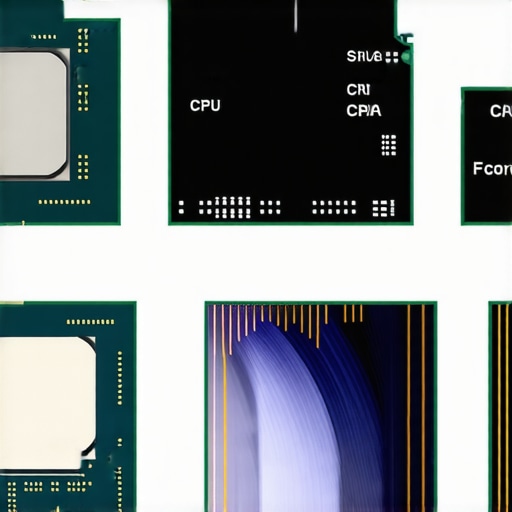 Diagram illustrating correct thermal paste application on a CPU surface