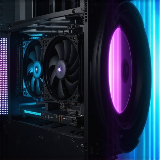 Custom fan curve setup with thermal monitoring tools