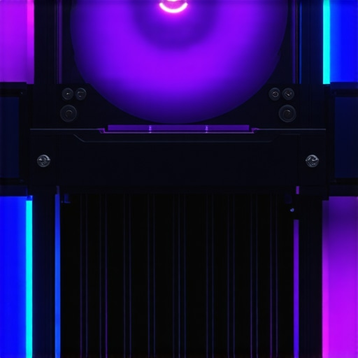 Close-up of a high-end PC cooling system with custom fans and thermal paste