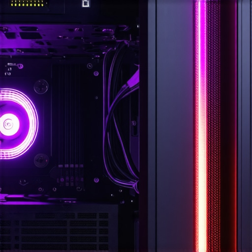 High-performance PC cooling system with custom fan profiles and thermal paste