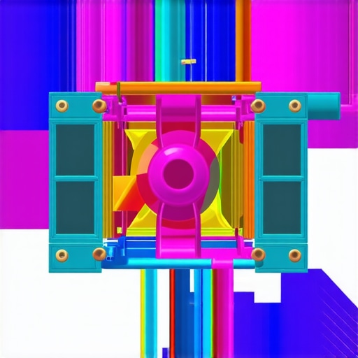Illustration of airflow paths and heat zones within a gaming PC chassis showing CFD analysis results