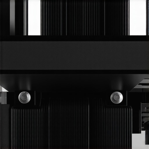 Detailed image of hybrid cooling components on a high-end PC build