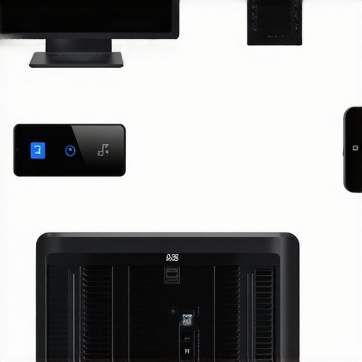 Sensors measuring room temperature and humidity for PC cooling optimization