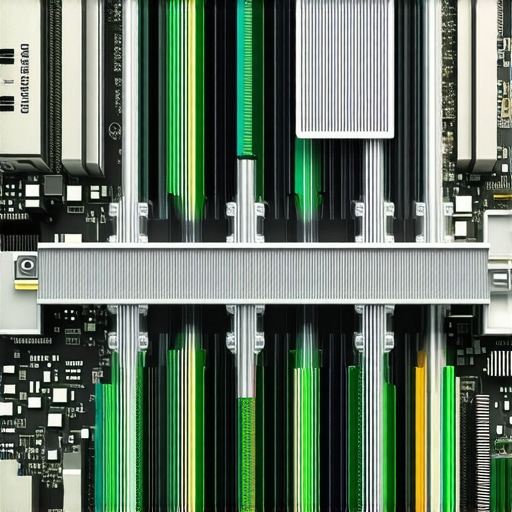 High-performance CPU with advanced cooling components and custom fan settings