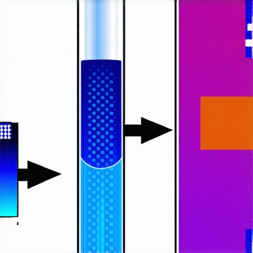 Illustration of cutting-edge PC cooling components including vapor chambers, nanomaterials, and smart sensors