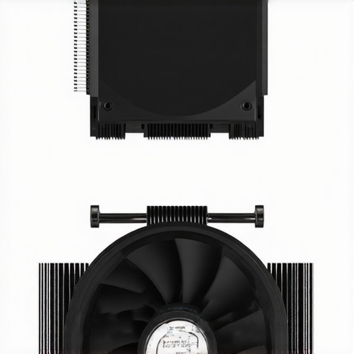 Illustration of optimal fan curves and thermal paste application for improved PC cooling.
