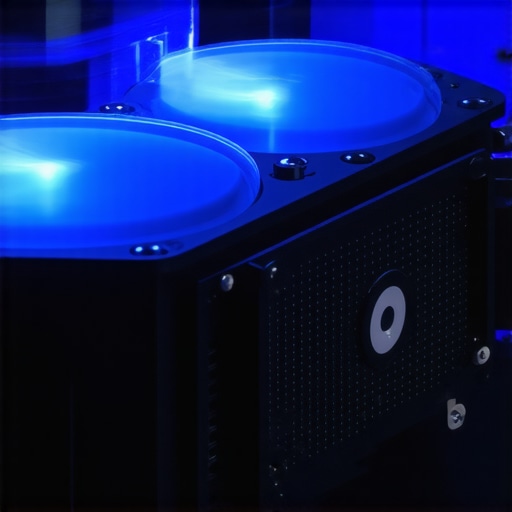 High-tech computer cooling setup showcasing convergent fans and thermoelectric components