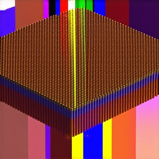 Illustration of nano-enhanced heat spreader materials for PC cooling.