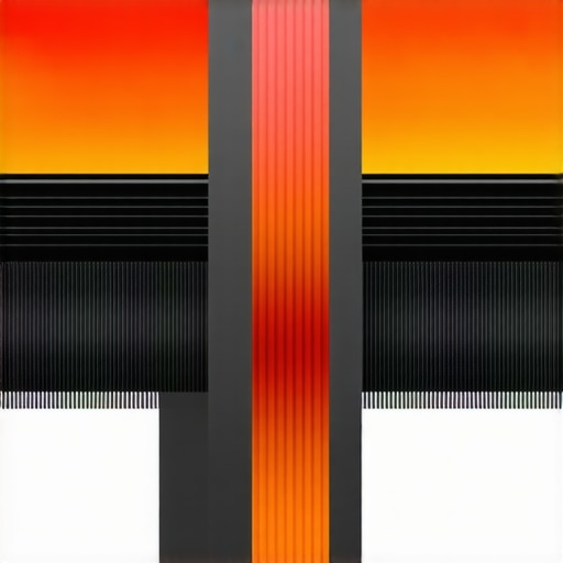 Diagram illustrating airflow over textured radiator fins with laminar flow in a high-end gaming PC.