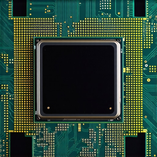 Close-up of high-conductivity graphene thermal paste applied between CPU and heatsink