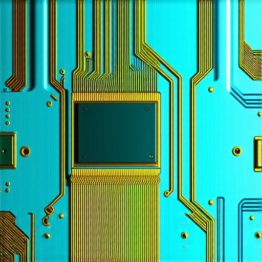 Microscopic view of a polished CPU surface highlighting the smooth contact area enhances thermal conductivity.