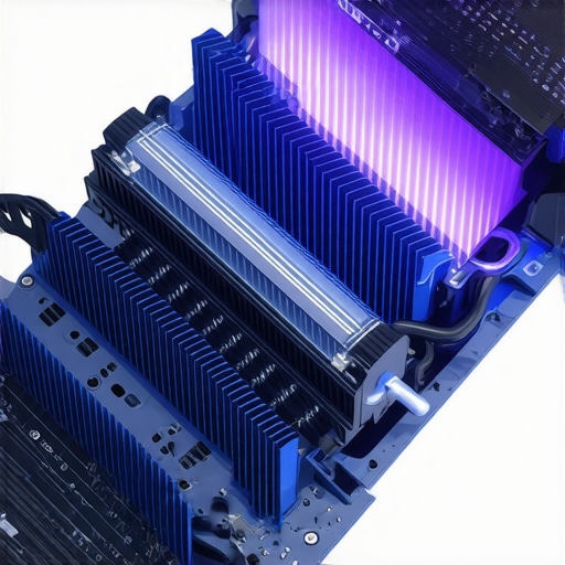 Visual representation of advanced hybrid PC cooling systems incorporating vapor chambers, liquid metal, and AI-driven controls.