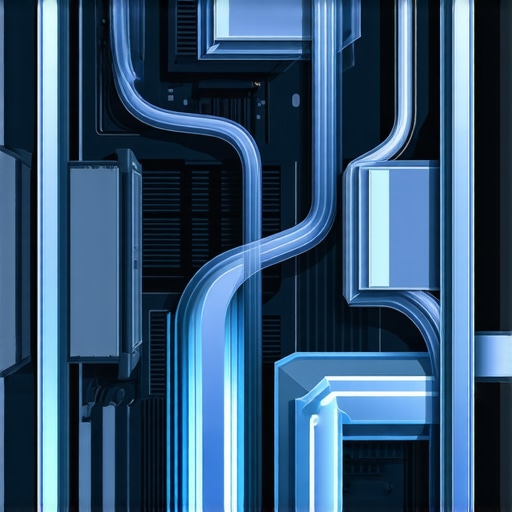 Detailed diagram showing airflow pathways in a PC case with custom ducting for enhanced cooling.