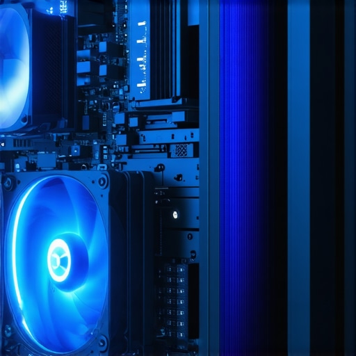 Advanced PC cooling system featuring vapor chambers, liquid radiators, and AI-driven fan controls