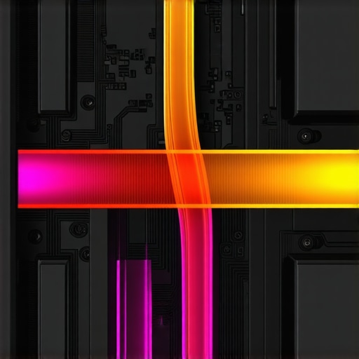 Diagram illustrating airflow patterns and thermal hotspots within a small form-factor PC case based on CFD analysis.