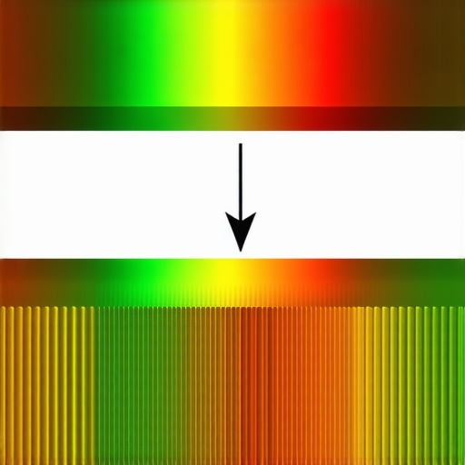 Illustration of advanced nano-composite thermal interface materials improving heat dissipation in a computer system.