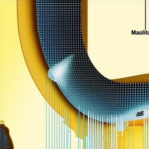 A microscopic view of nanometer particles suspended in coolant for advanced heat dissipation.