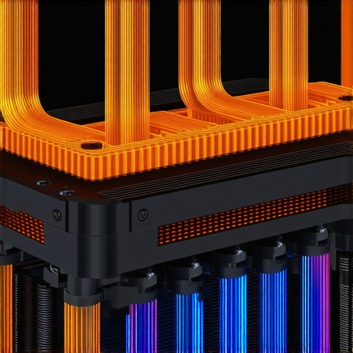 Futuristic PC cooling components incorporating nanomaterials and microchannel heat exchangers.