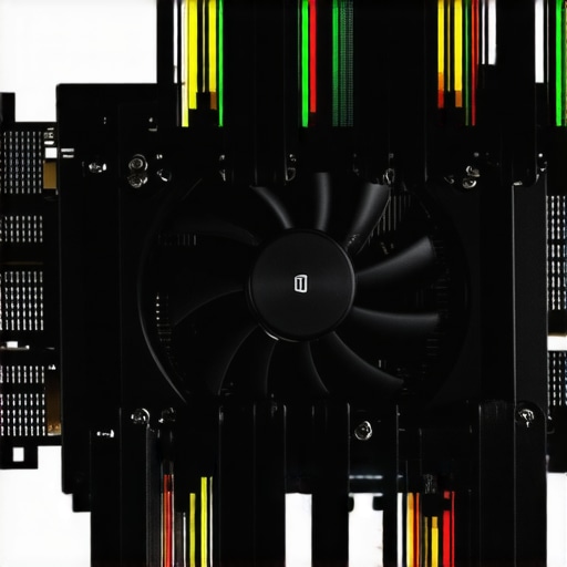 Thermal sensors connected to a PC cooler displaying real-time temperature data