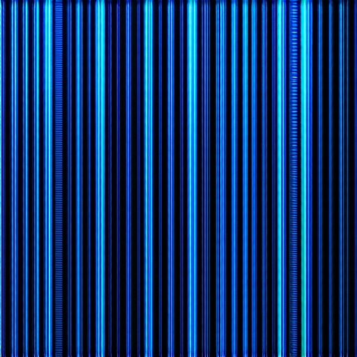 Microfin Radiator Heat Dissipation An intricate microfin radiator design illustrating advanced heat exchange surface.
