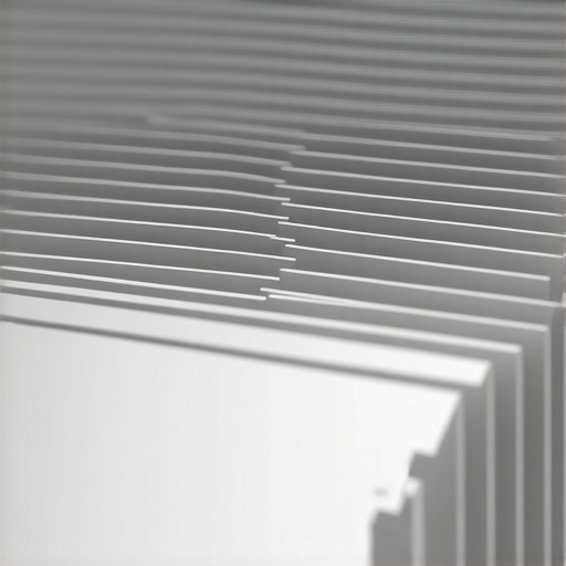 Nano-Layer Nickel-Coated Heatsink Surface Microscopic view of nickel-plated heatsink fin showing uniform nano-scale coating for improved thermal conduction.