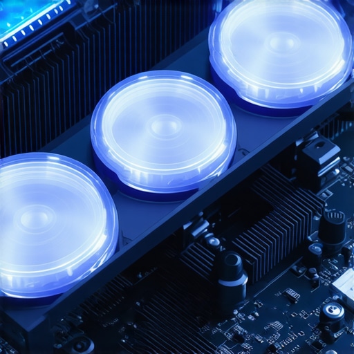Detailed image of innovative hybrid PC cooling system with liquid and thermoelectric components