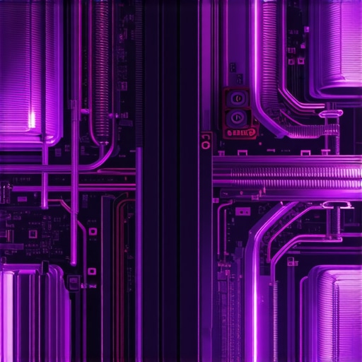 Advanced PC Cooling with AI-driven Ducting and Fans Illustration of a high-tech PC interior demonstrating AI-controlled fans and customized ducting optimizing airflow
