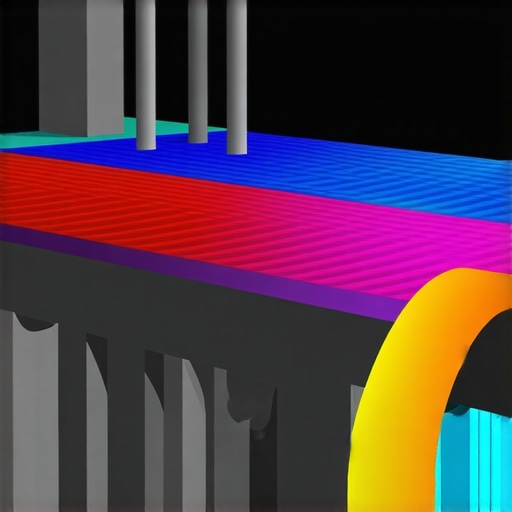 Diagram showing a customized liquid cooling system with flow dynamics visualized through CFD simulation.