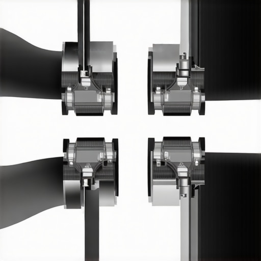 Innovative Blade Geometry for Superior Fans Diagram showing intricately designed fan blades with twists and serrations enhancing airflow and reducing noise.